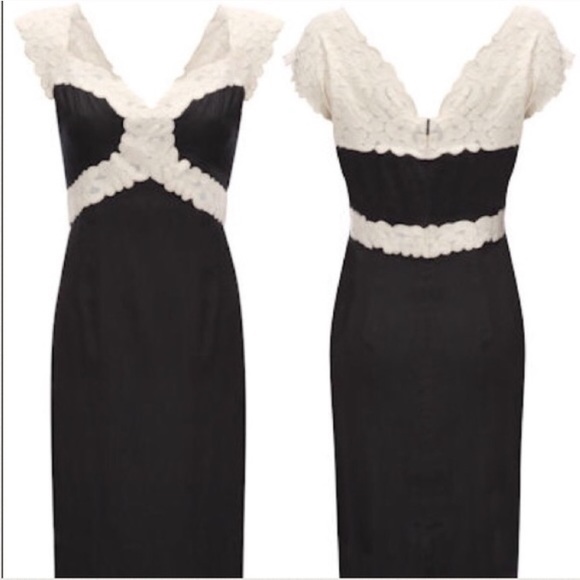 French Connection Dresses & Skirts - French connection dress small 2 prom cocktail blac